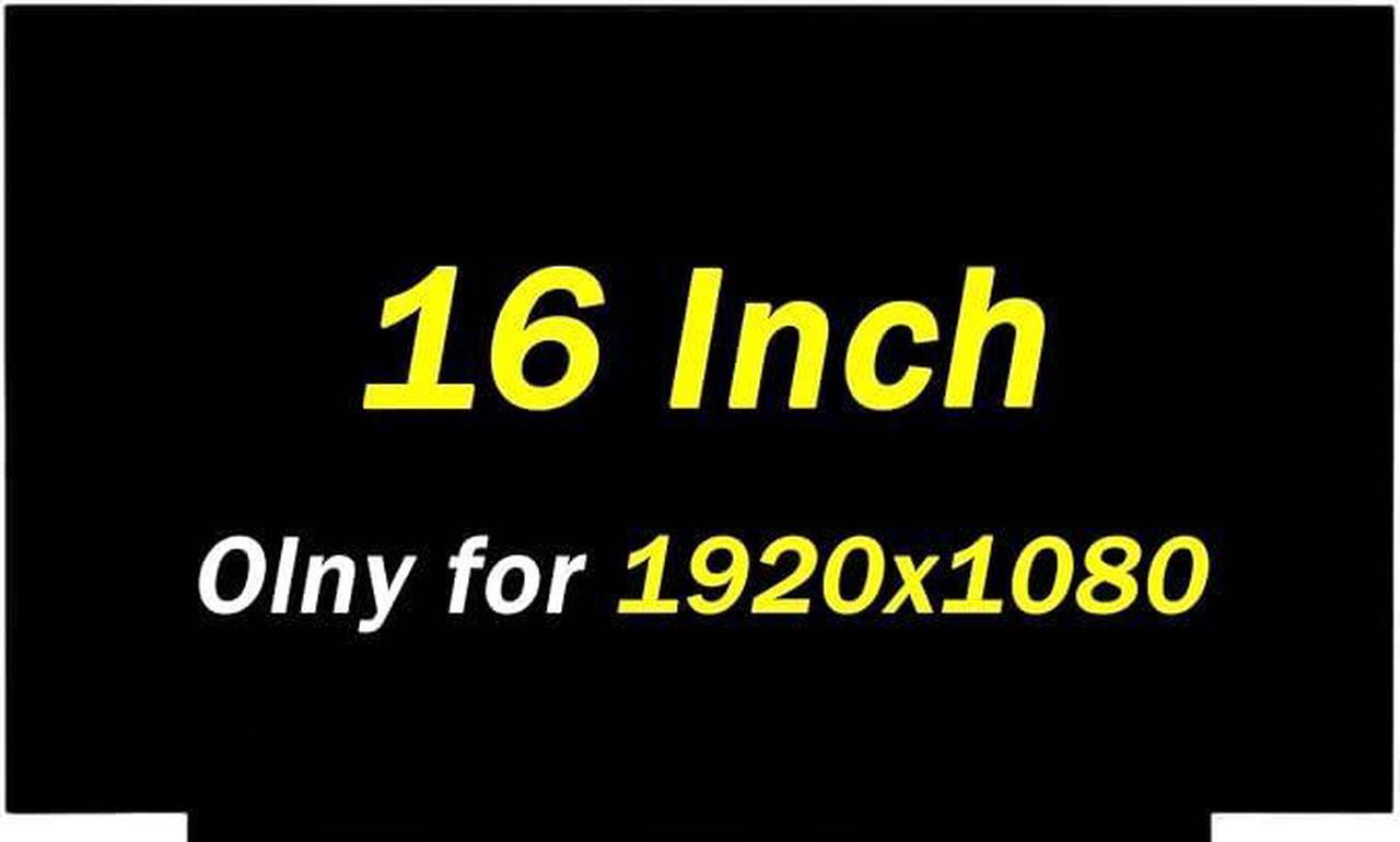 Main image of Replacement for N161HCA-EA3 N161HCA-EAC NV161FHM-N61 NV161FHM-N62 N161HCA-EA2 NV161FHM-N41 V3.0 M54732-001 1920x1080 30Pin LCD Screen Laptop Display Panel (Only for Non-Touch Screen)