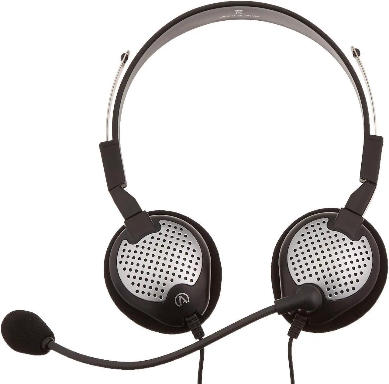Alt view image 2 of 4 - Andrea Electronics C1-1022600-1 model NC-185 VM USB High Fidelity Stereo USB Computer Headset with Noise Canceling Microphone and Volume/Mute Controls