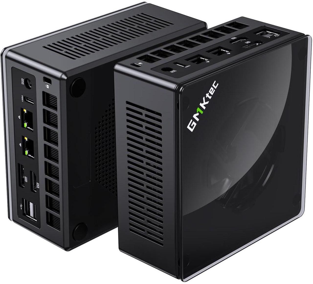 Main image of GMKtec Gaming Mini PC K8 Plus AMD Ryzen 7 8845HS(8C/16T, up to 5.1GHz) 32GB DDR5 RAM 1TB SSD, Desktop Computer Dual NIC 2.5G, HDMI 2.1, USB4