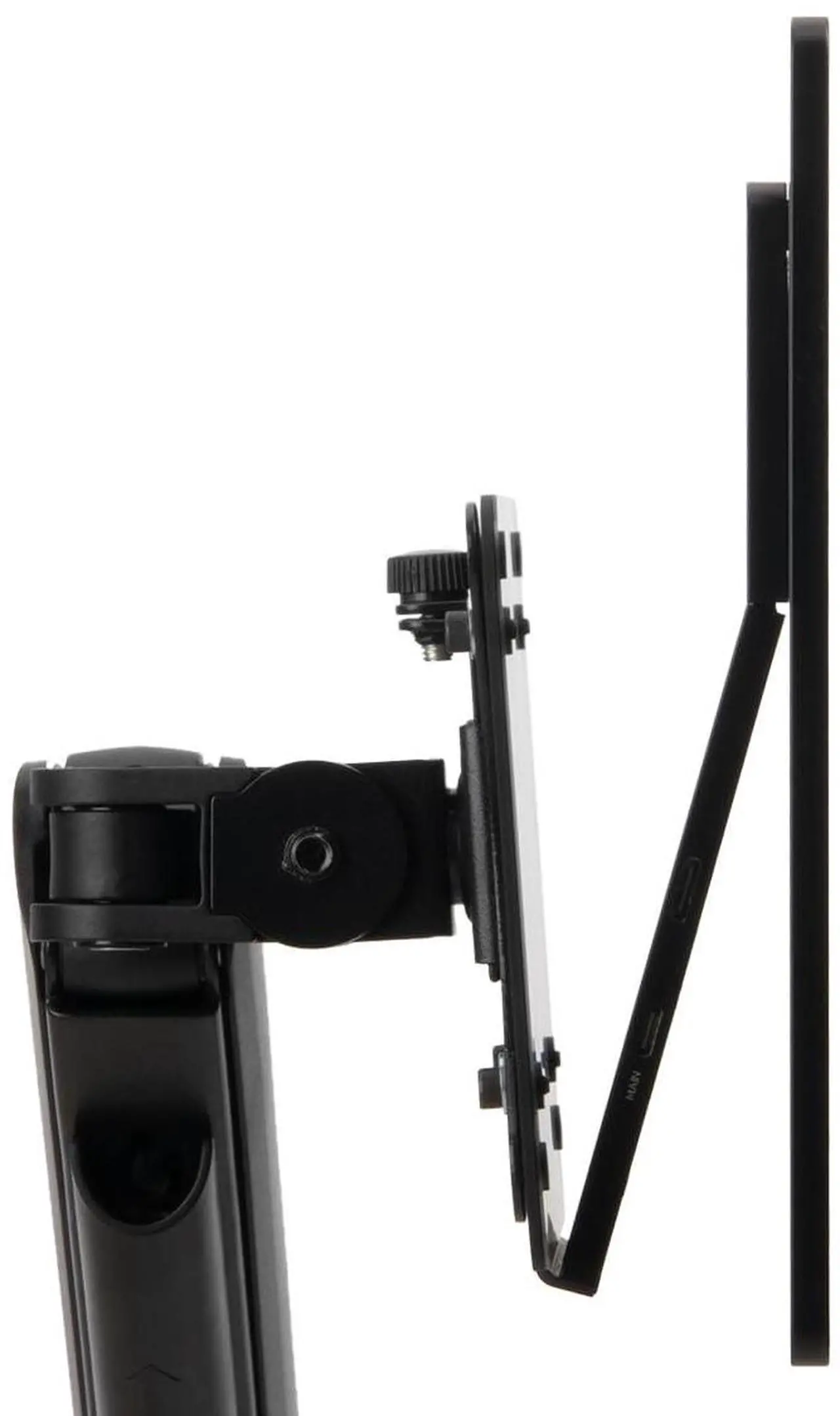 Alt view image 3 of 5 - SOTSU FlipAction Touch 14" Portable Monitor & VESA Mount Adapter Combo(Metallic Gray)