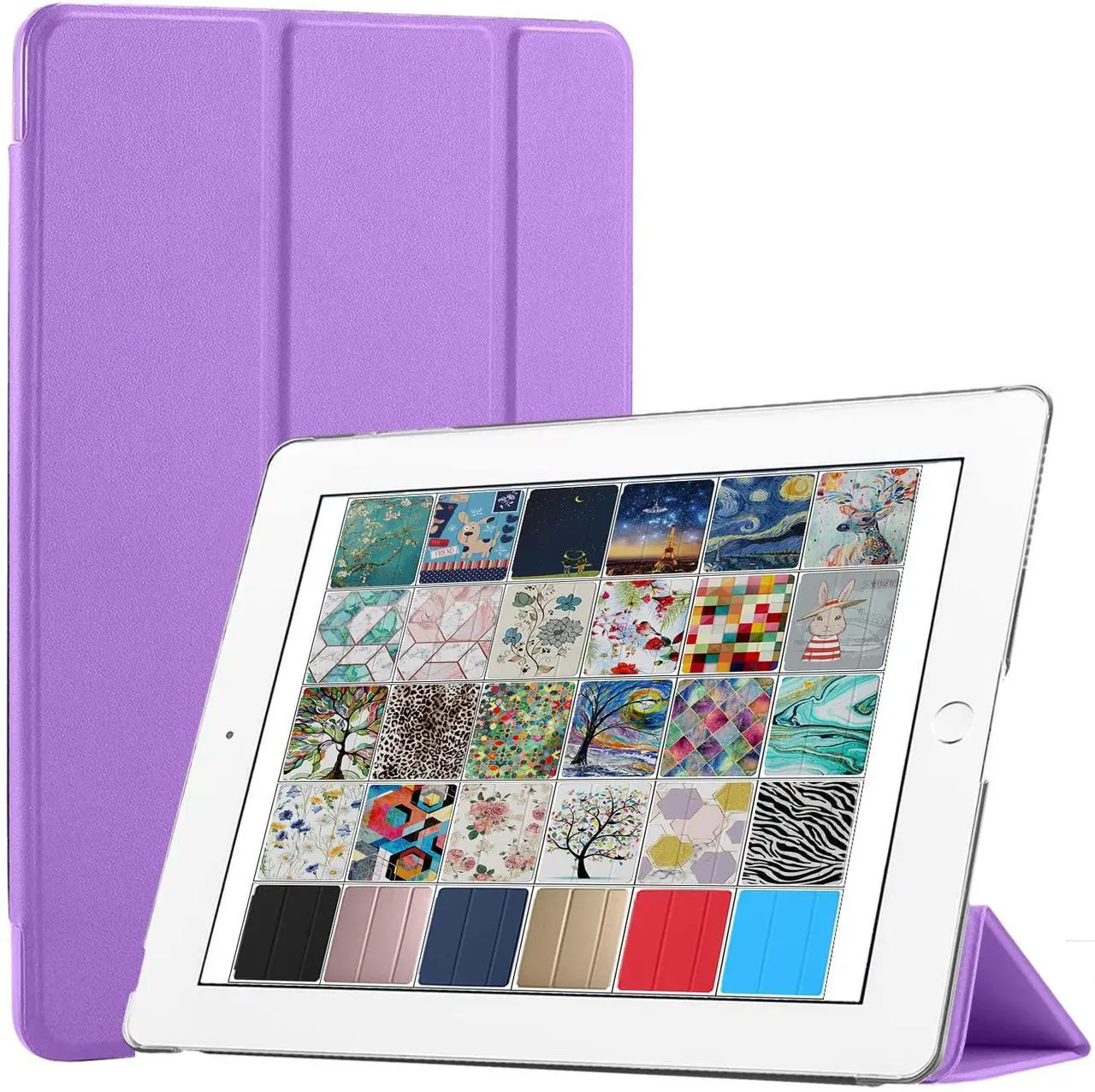 Main image of DuraSafe Cases for iPad Pro 12.9 inch 2 Gen 2017 Cover A1670 MQDC2LL/A MQDD2LL/A MQDA2LL/A A1671 MP6H2LL/A MP6J2LL/A MP6G2LL/A MPL02LL/A MPL12LL/A MPKY2LL/A A1821 MQEF2LL/A MQED2LL/A - Lavender