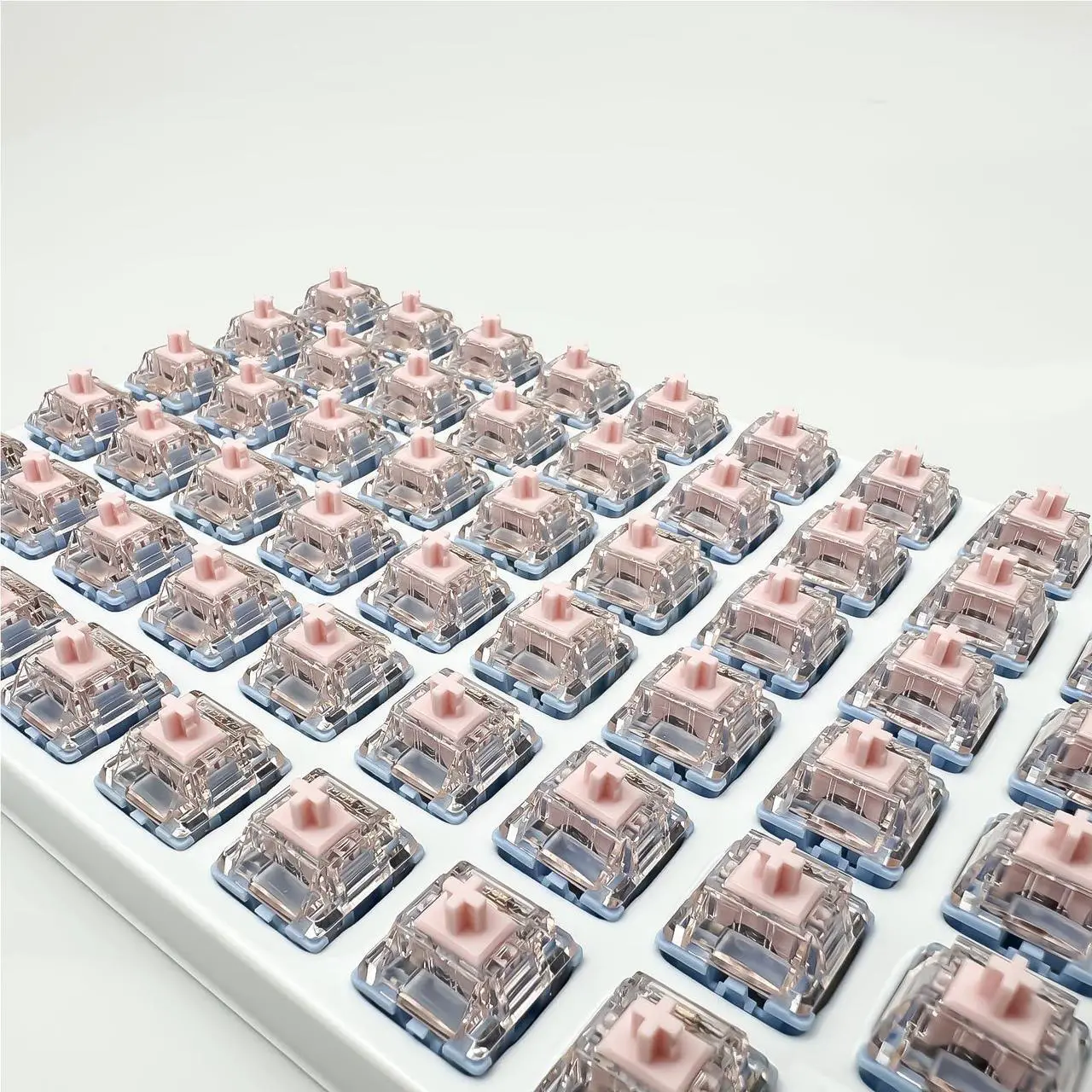 Alt view image 5 of 5 - GATERON Melodic Switches for MX Mechanical Keyboard, 5-pin 60gf Clicky/Pre-lubed/Stable stem/Crisp Sound/Accurate triggering Switches(Melodic,36Pcs)