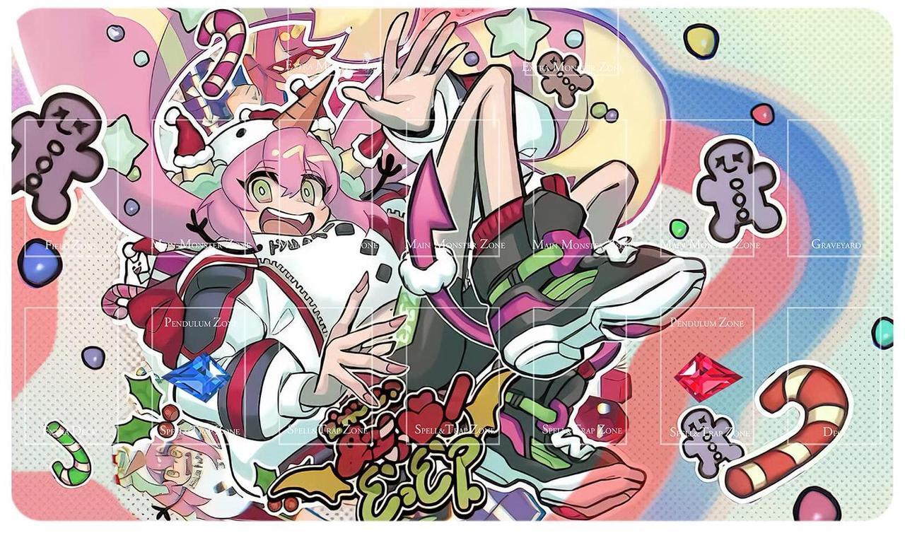Main image of Sabermaster Card Rubber Mat Duel Mat Gaming Competition Pad Binder Deck 23.6x13.7in (Ki-sikil)