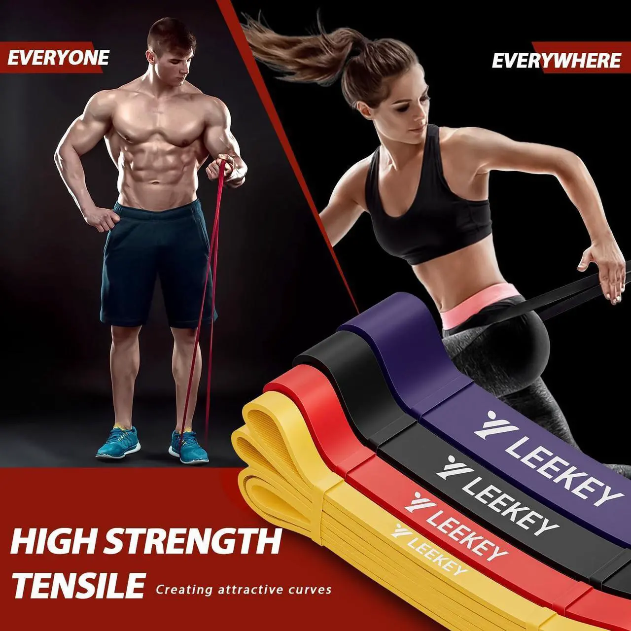 Leekey Resistance Bands - Thumbnail 3