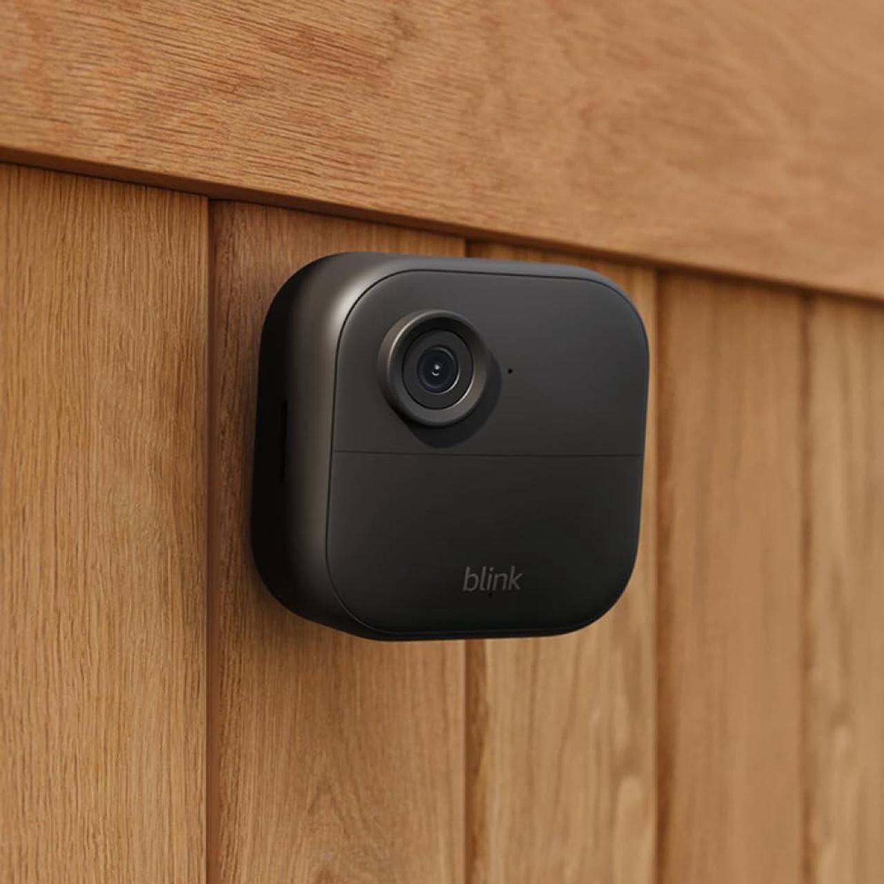 Alt view image 2 of 3 - Blink Outdoor 4 (4th Gen) + Blink Mini Pan-Tilt Camera  Smart security camera, two-way talk, HD live view, motion detection, set up in minutes, Works with Alexa  2 camera system