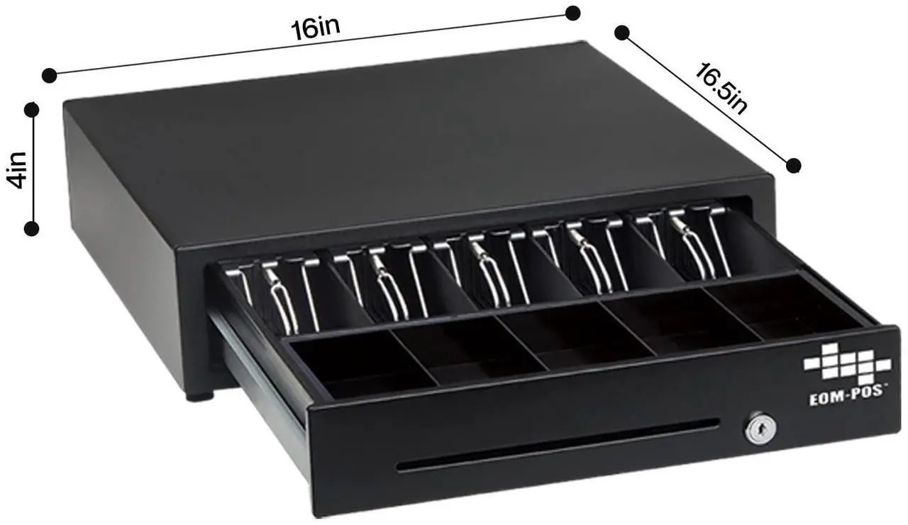 Alt view image 4 of 7 - POS Hardware Bundle - Cash Drawer and Thermal Receipt Printer, Compatible wit