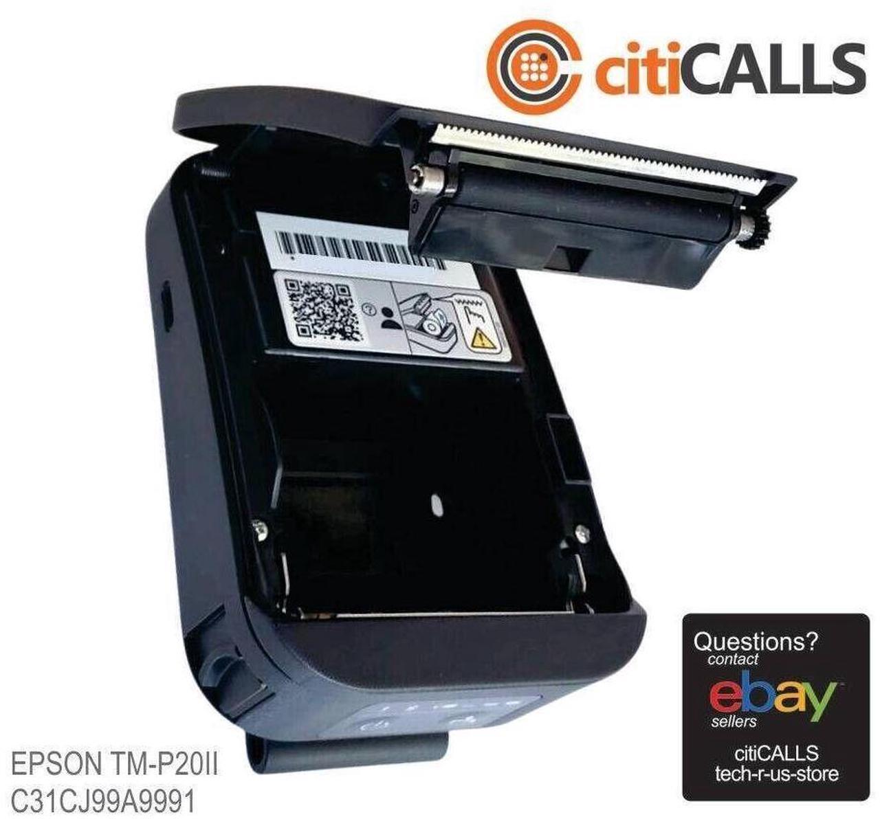Alt view image 5 of 7 - Ep,son C31CJ99A9991 TM-P20II 2" Ultra Compact Portable Receipt Printer; Bluetooth