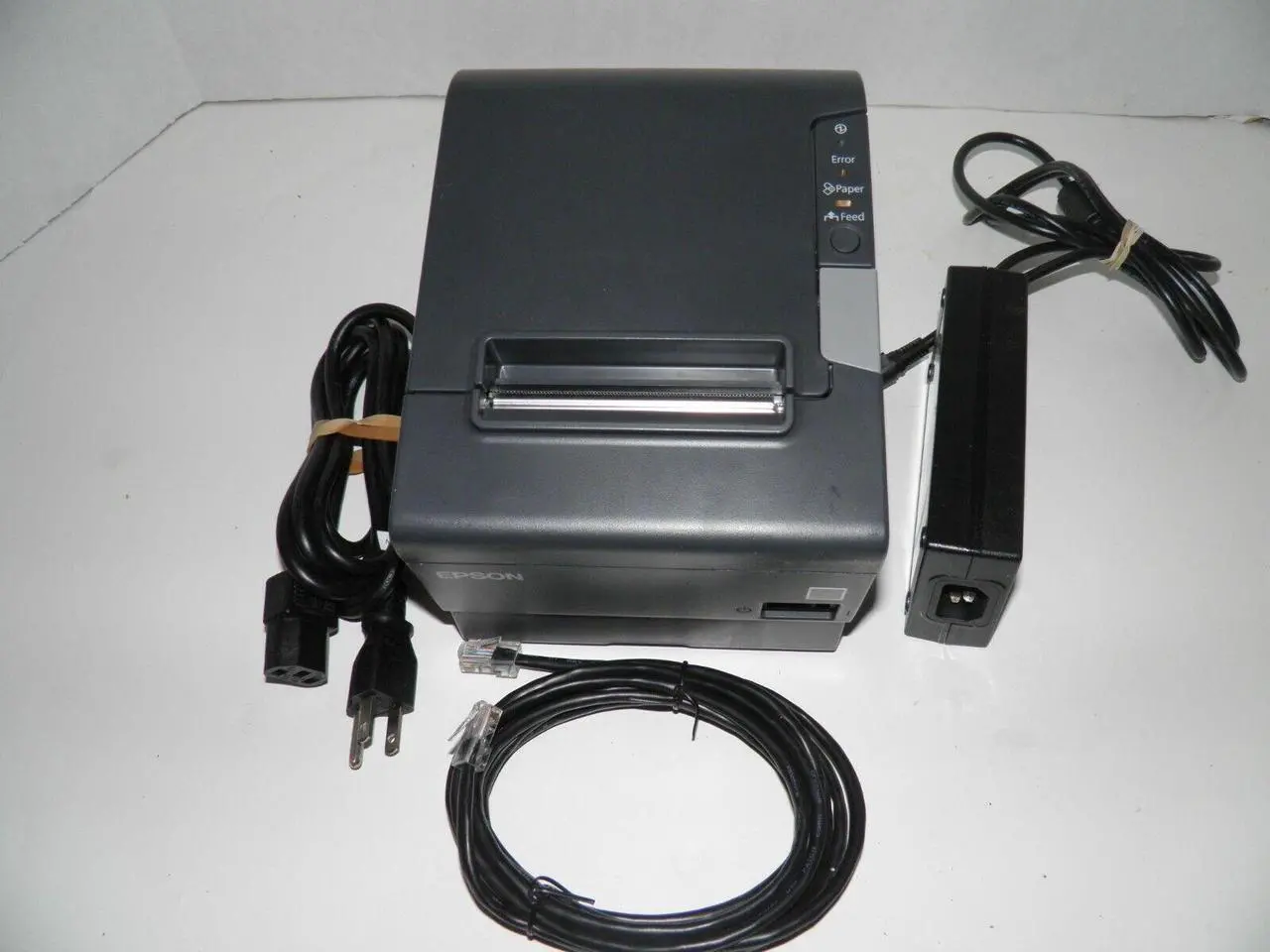 Alt view image 3 of 5 - Ep,son TM-T88V Thermal POS Receipt Printer Ethernet / USB Printer  M244A