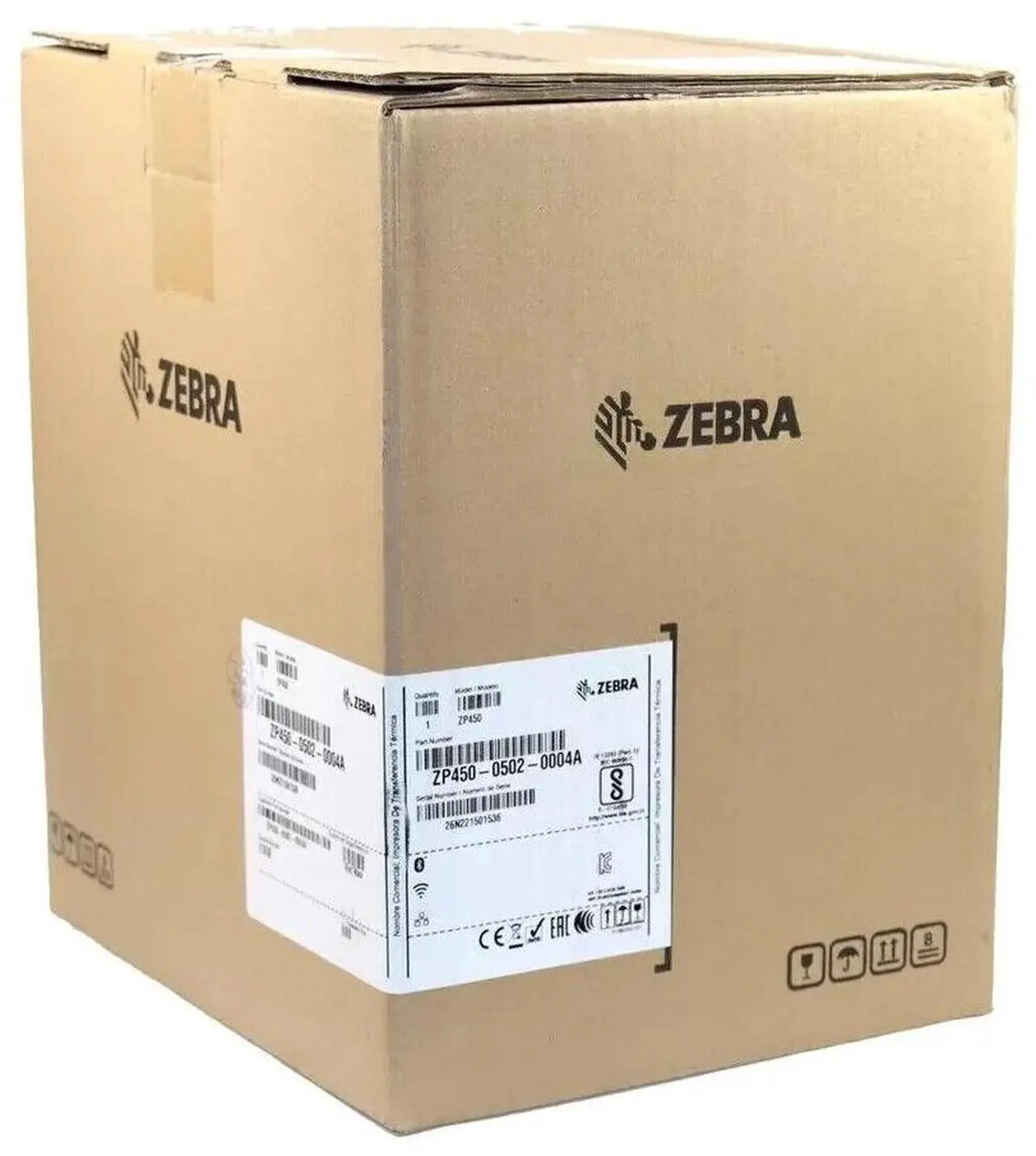 Alt view image 4 of 5 - Ze,bra ZP450 Direct Thermal Label & Bar Code Printer ZP450-0502-0004A