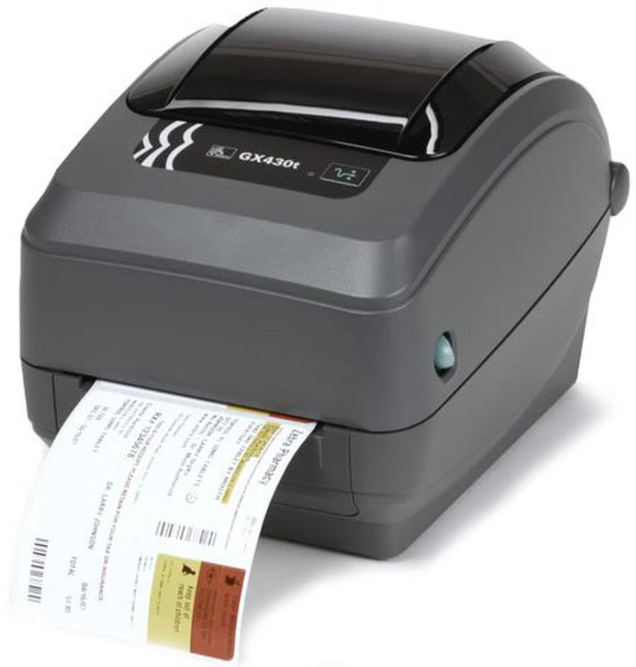 Main image of Ze,bra GX430T Bar Code Label Printer (GX43-102410-000)