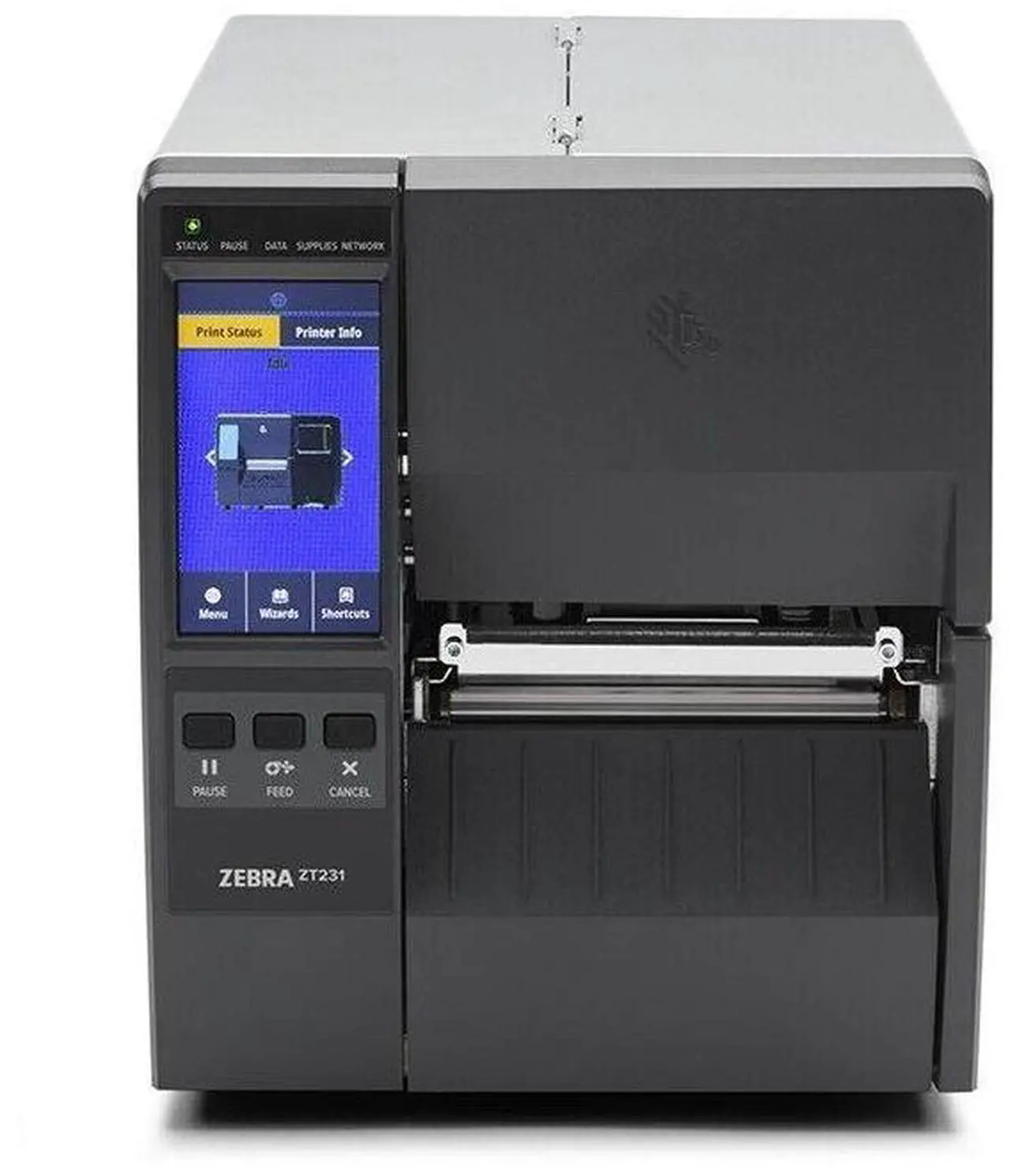 Alt view image 2 of 4 - Ze,bra ZT23142-T01A00FZ ZT231 4" Thermal Label Printer ETH WIFi USB Serial BT