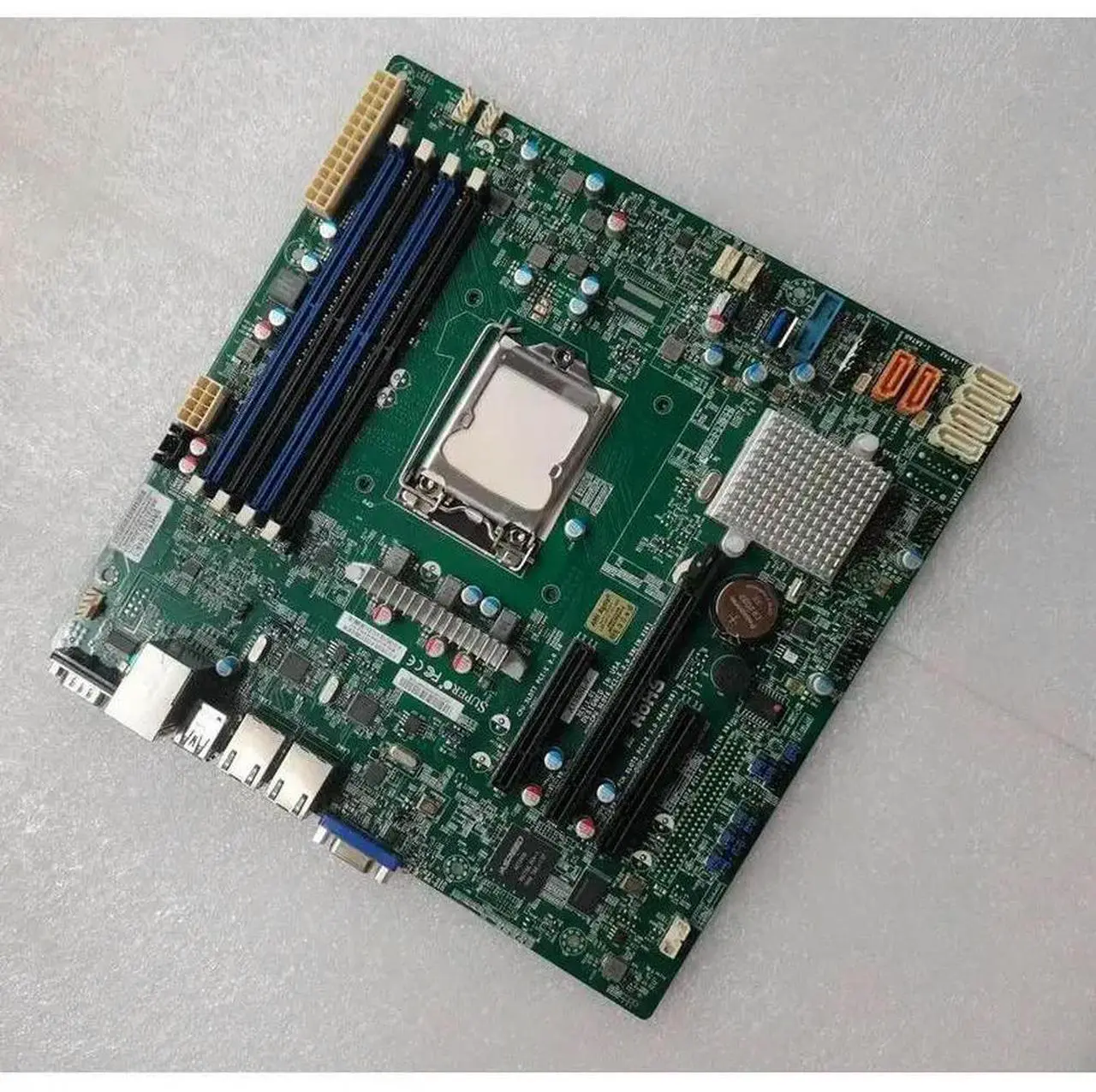 Alt view image 3 of 4 - Server Motherboard For Micro-ATX E3-1200 v6/v5 C232 USB 3.0 LGA1151 X11SSL-F