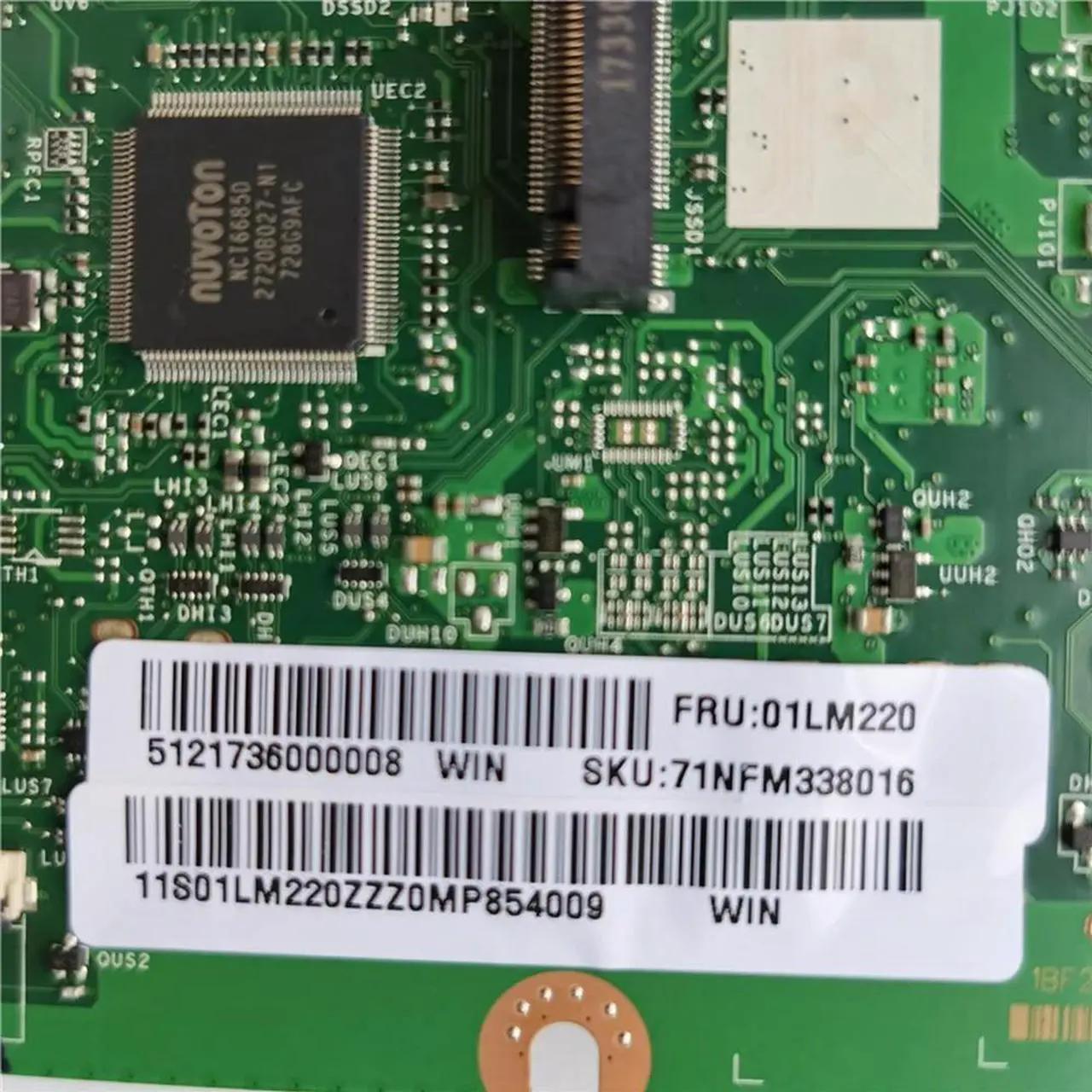 Alt view image 3 of 4 - For 520-22AST-24AST DCA20 LA-E883P 01LM220 All-in-one Motherboard