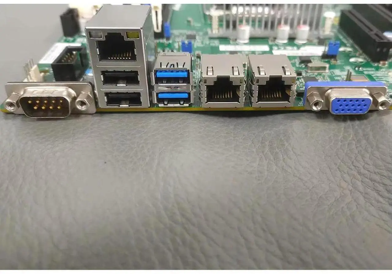 Alt view image 3 of 4 - For Server Motherboard E3-1200 v6/v5 7th/6th Gen. Core i3 Series 8 SATA3 (6Gbps) IPMI 2.0 LGA1151 X11SSM-F