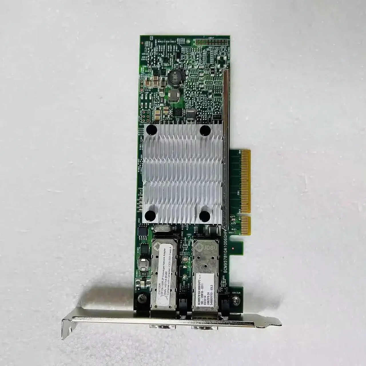 Alt view image 2 of 3 - For 706801-001 CN1100R 10 Gigabit Network Card With Dual Electrical Ports QW990A-63001