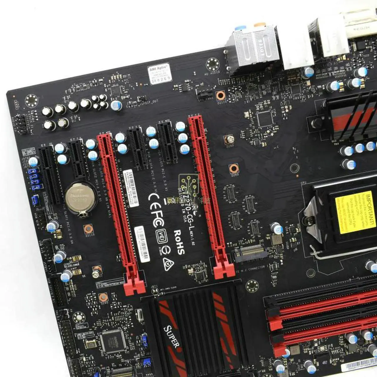 Alt view image 4 of 4 - C7Z270-CG-L Desktop Motherboard For Z270 LGA1151 ATX DDR4 M.2*2 Support 7700K Test Good