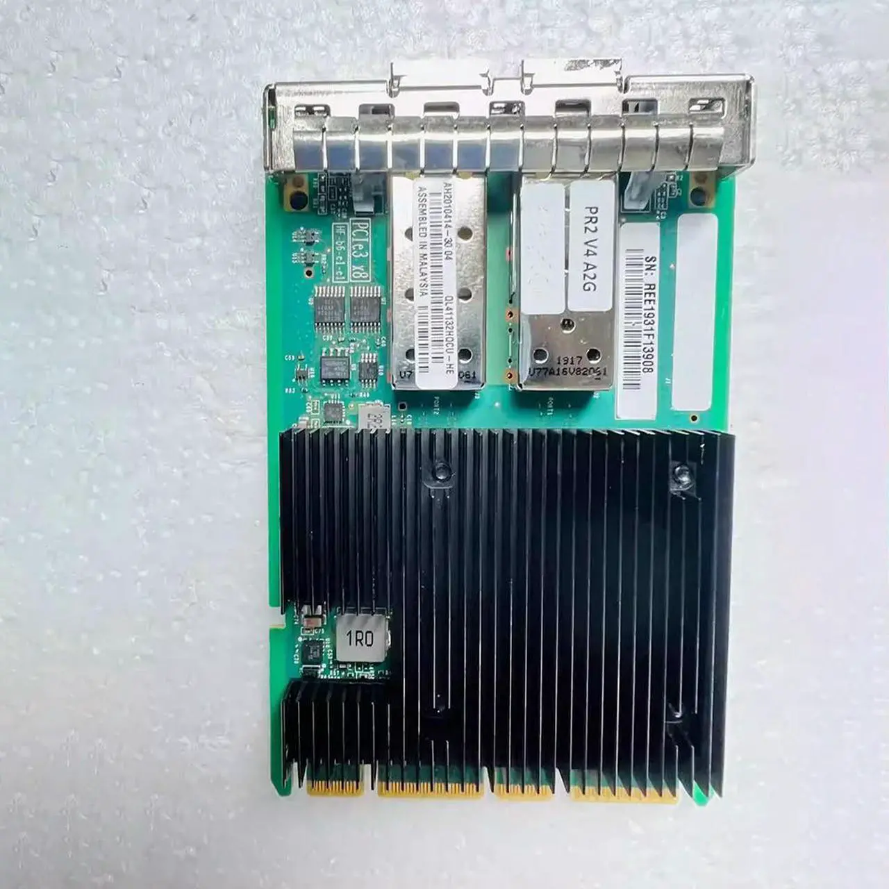 Alt view image 2 of 4 - For 10 Gigabit network card With Double Electrical Ports 524SFP+ OCP3 ADPTR QL41132HQCU-HE P08452-B21 P08450-001