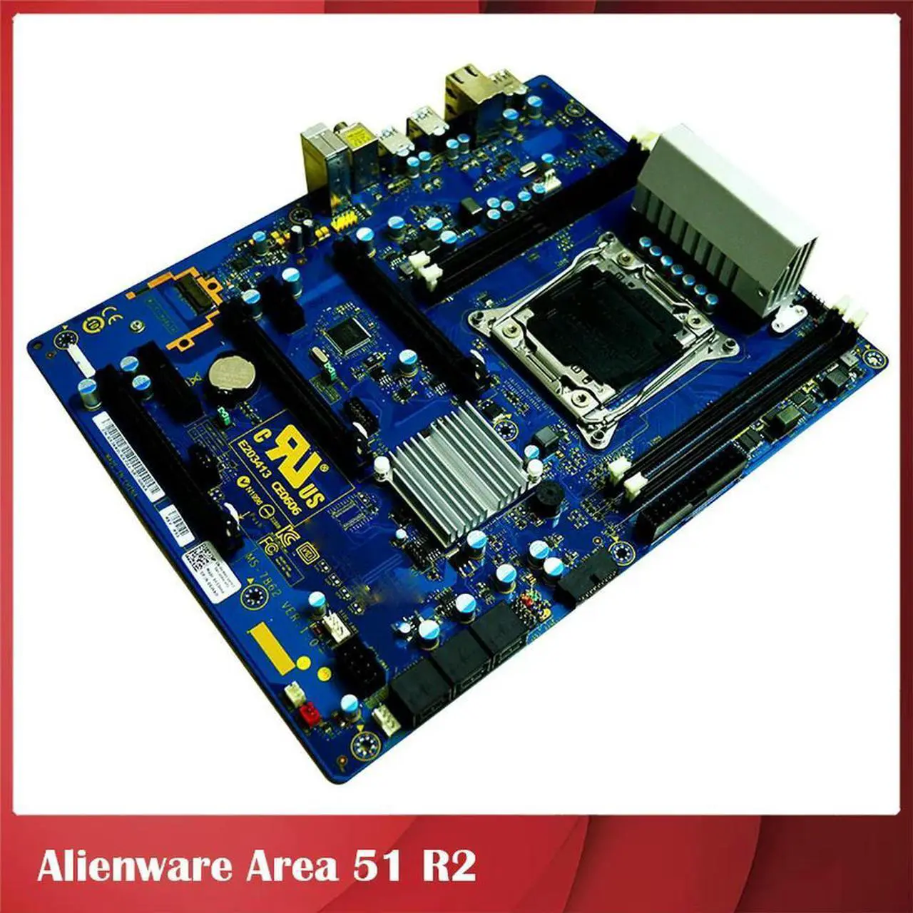 Alt view image 5 of 7 - Desktop Motherboard For AREA 51 R2 X99 2011 XJKKD FRTKJ MS-7862 Good