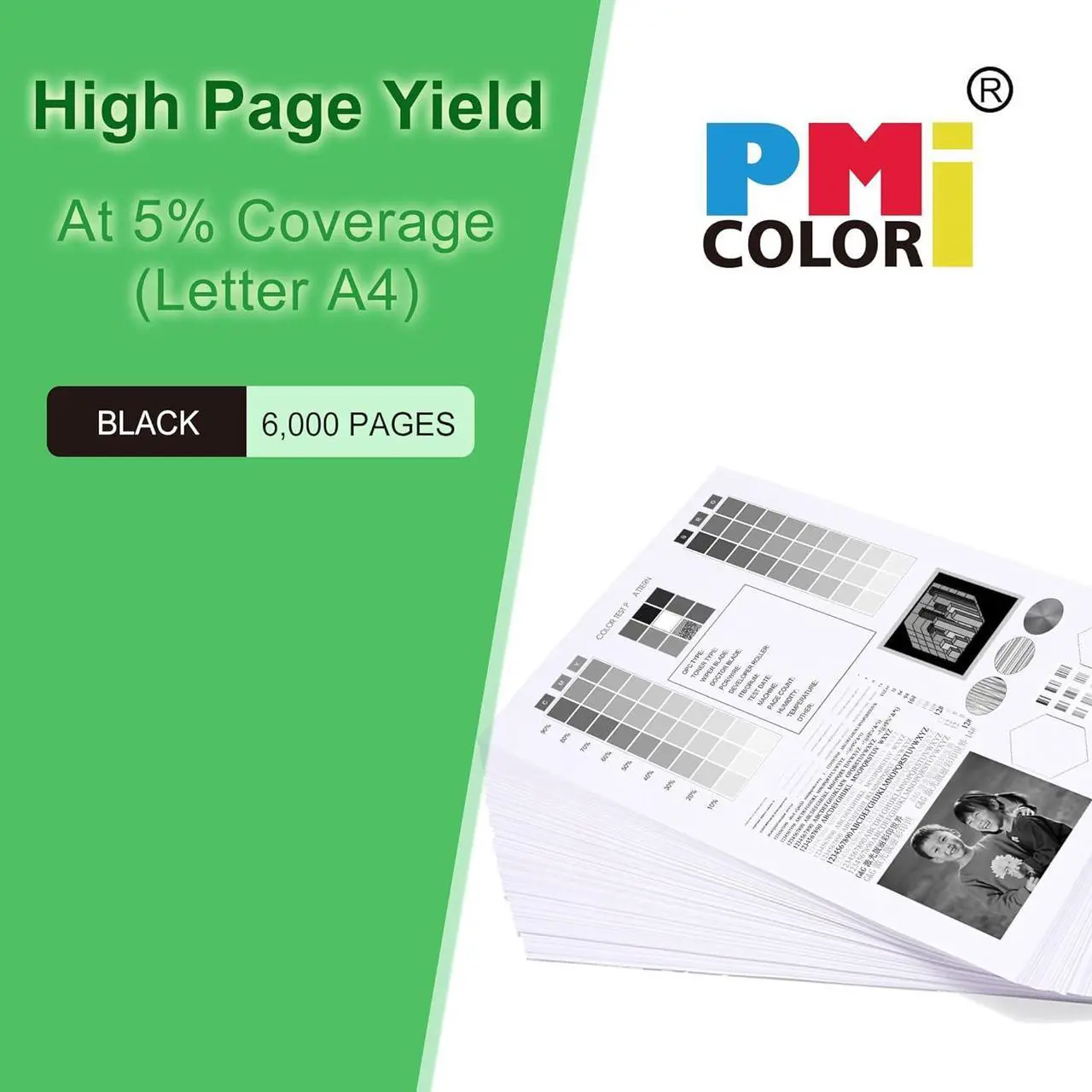 Alt view image 3 of 6 - Ennovor 55A Toner Cartridge - Replacement for HP 55A CE255A to Compatible for P3015 P3015dn P3015x Pro 500 MFP M521dn M521dw M525dn M525f M525c Printer Toner (1 Pack)