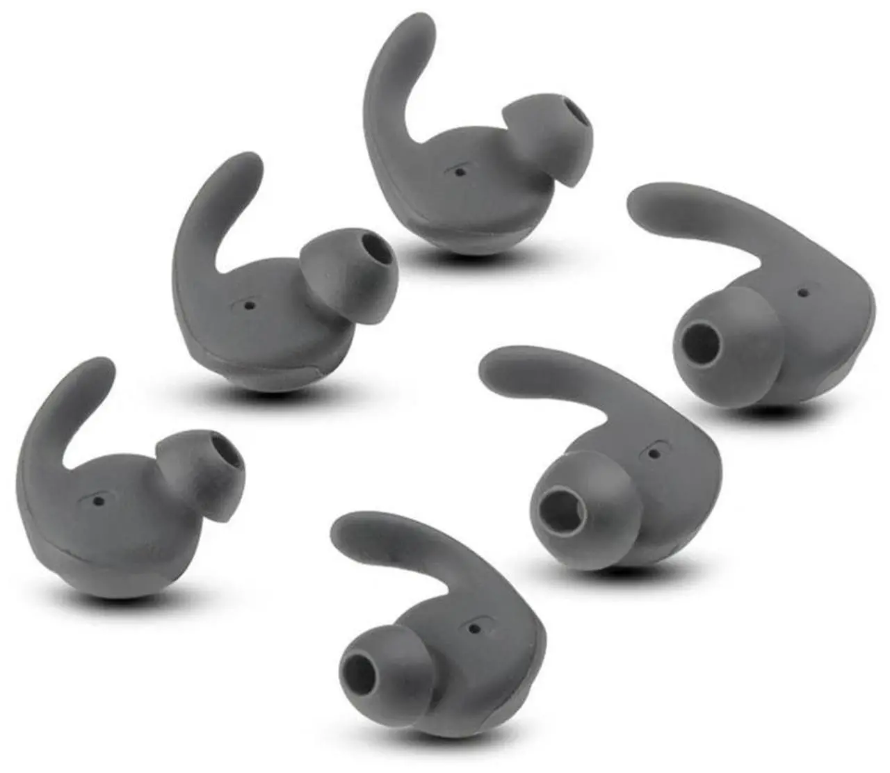 Main image of Earbud Cover In-Ear Tips Soft Silicone Skin Ear Hook Buds Replacement / AM61 Sport Headset 6Pcs