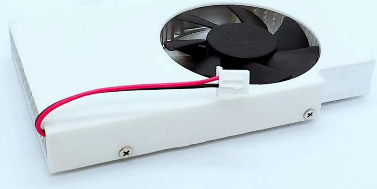 Alt view image 3 of 5 - For GT430 630 GTX650 750 hole pitch 23*41mm half-height graphics card fan, knife card radiator
