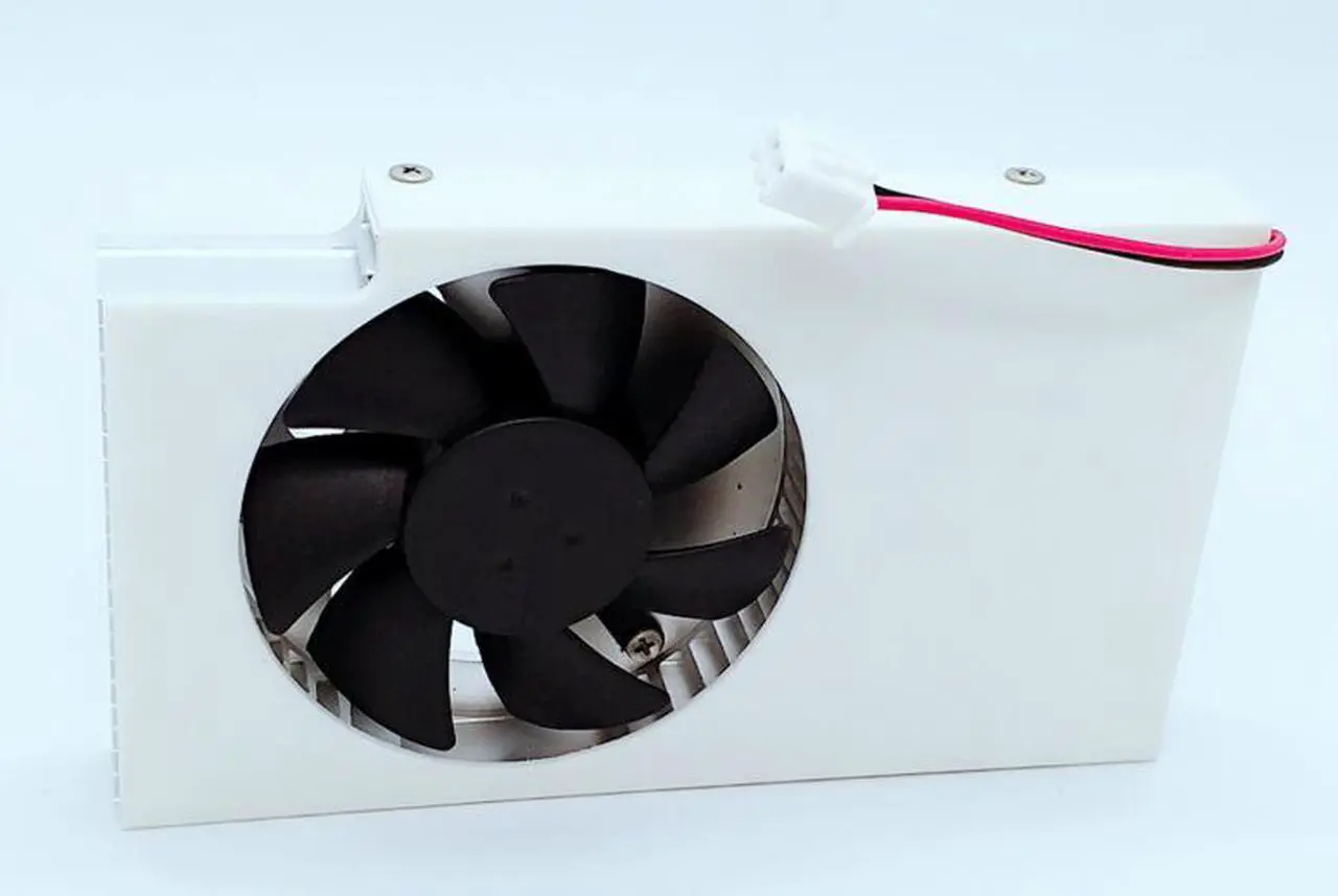 Alt view image 2 of 5 - For GT430 630 GTX650 750 hole pitch 23*41mm half-height graphics card fan, knife card radiator
