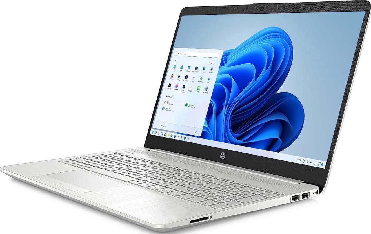 HP 15 Business Laptop, 15.6" FHD Touchscreen, 11th Gen Intel Core i5-1135G7 Processor, Intel Iris Xe Graphics, 32GB RAM, 1TB SSD, Webcam, HDMI, Windows 11 Home, Silver