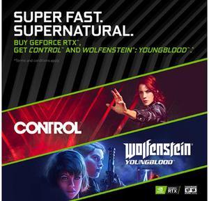 NVIDIA Super Combo: Wolfenstein Youngblood and Control