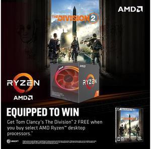 AMD Q119 Ryzen Game Bundle with Division 2