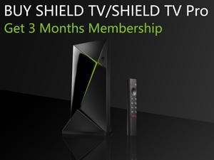 SHIELD TV or SHIELD TV Pro 3-month GeForce NOW Priority Membership