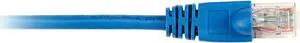 BLACK BOX CAT6PC-010-BL CAT6 250-MHZ MOLDED SNAGLESS STRANDED ETHERNET PATCH CABLE - UNSHIELDED (UTP), C