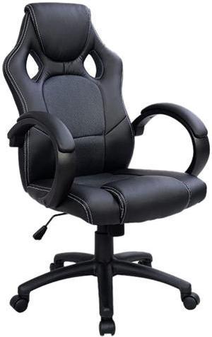 TygerClaw "TYFC210033" Executive High Back Gaming Style Chair (Black)