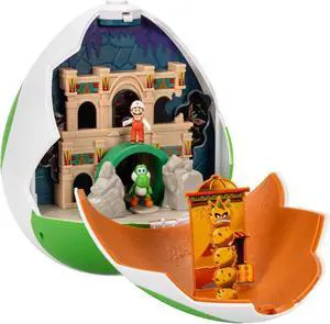 Super Mario Galaxy Movie - Yoshi Egg Playset with 1.5" Yoshi & Exclusive Fire Mario Figures Super Mario Galaxy Movie - Yoshi Egg Playset with 1.5" Yoshi & Exclusive Fire Mario Figures