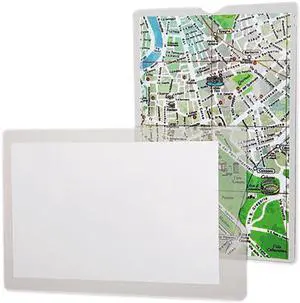 Tops Pendaflex 65008 Utili-Jacs Heavy-Duty Clear Vinyl Envelopes  5 x 8  50/box