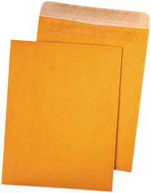 Quality Park 100% Recycled Brown Kraft Redi Seal Envelope 9 x 12 Brown Kraft 100
