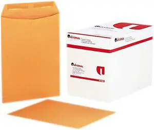 Universal 41105 Catalog Envelope  Side Seam  9 x 12  Light Brown  250/box