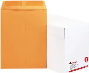 Universal 42165 Catalog Envelope  Side Seam  9 1/2 x 12 1/2  Light Brown  250/box