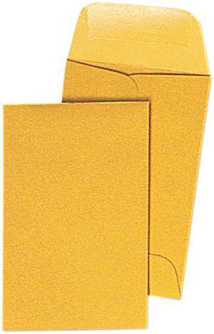 Universal 35300 Kraft Coin Envelope- #1- Light Brown- 500/Box