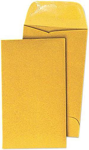 Universal 35301 Kraft Coin Envelope- #3- Light Brown- 500/Box