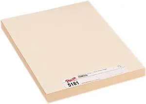 Pacon 5181 Medium Weight Tagboard- 12 x 9- Manila- 100/Pack