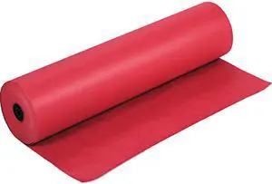 Pacon 67041 Duo-Finish Kraft Paper, Scarlet, 36" x 1000 ft - 1 Roll