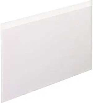 Tops Pendaflex 99377 Self-Adhesive Vinyl Pockets  5 x 8. Clear Front/White Backing  100/bx