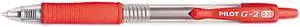 Pilot G2 Premium Retractable Gel Ink Pen Red Ink Ultra Fine Dozen 31279