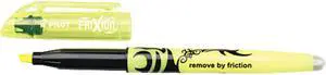 Pilot Frixion Lite Erasable Highlighter Yellow Ink Chisel Dozen 46502