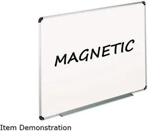 UNIVERSAL Magnetic Steel Dry Erase Board 24 x 18 White Aluminum Frame 43732