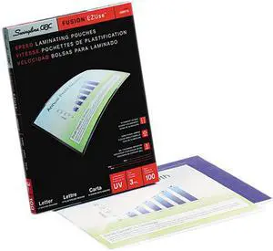 GBC 3200715CF Heat Laminating Pouches,11-1/2x9in,PK100