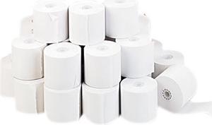 UNIVERSAL Adding Machine/Calculator Roll 16 lb 1/2" Core 2-1/4" x 150 ft White 100/CT 35710