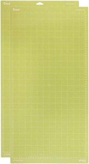 Cricut StandardGrip Adhesive Cutting Mat Green | 2 Mats 12"x24" 2001975