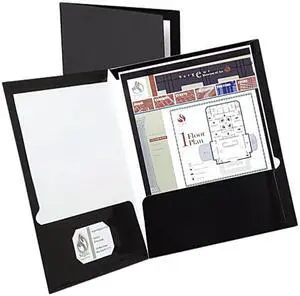Oxford Portfolio,Ltr,2pckt,Bk 51706