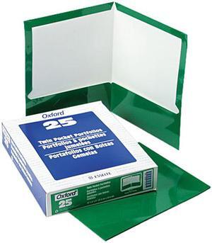Oxford Portfolio,Ltr,2pckt,Gn 51717